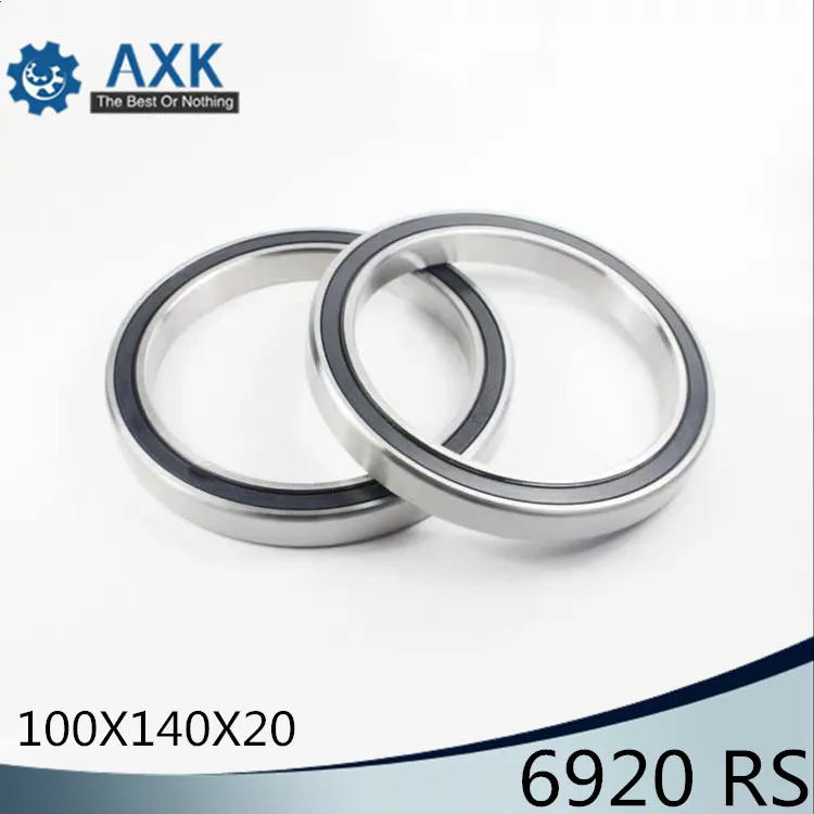 6920 2RS ABEC-1 100x140x20MM  Metric Thin Section Bearings 61920RS 6920RS