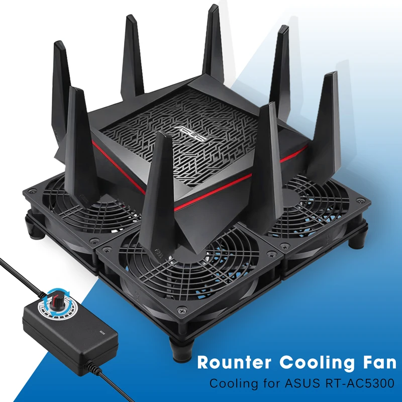de refrigeração velocidade ajustável, DIY ventilador desktop,