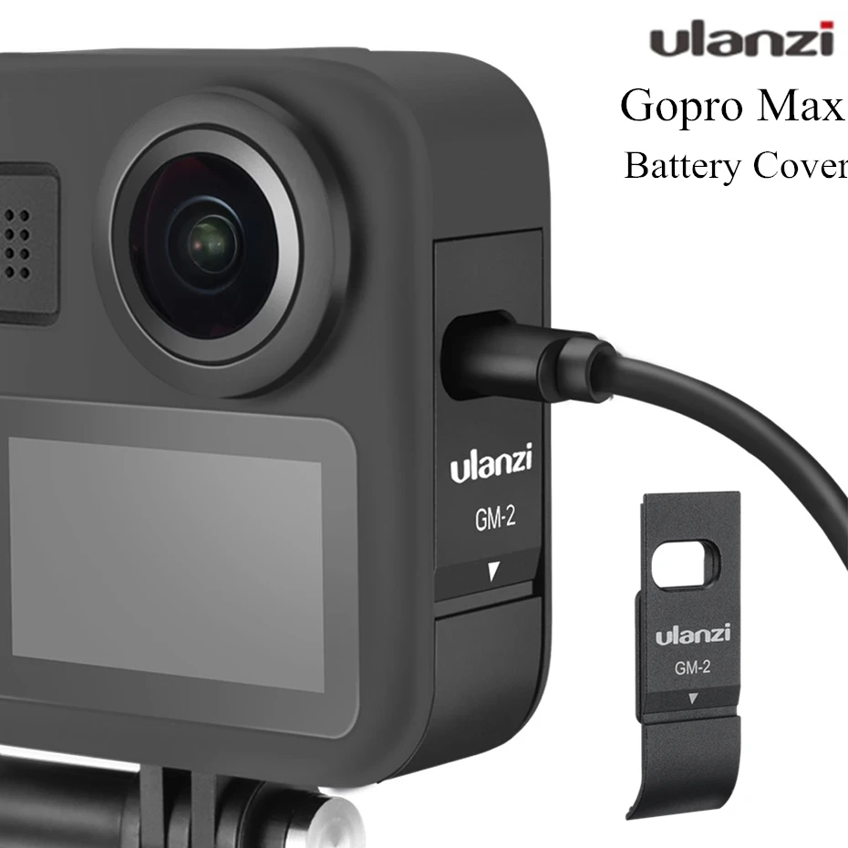 Ulanzi GM 2 Gopro Max крышка батареи Съемная type c порт зарядки 1:1 дизайн чехол для