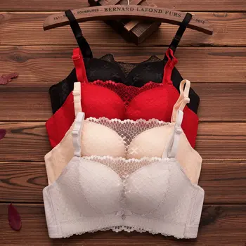 

Women Sexy Underwear Mesh Lace Bras Sexy Padded Push Up Bras Seamless Backless Wedding Party Brallets Lingerie Intimates
