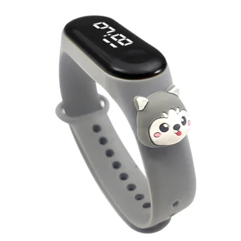 

Cartoon Zodiac Shape Luminous Watch Comfortable Durable Touching Screen Waterproof Electronic Bracelet For Students UY8
