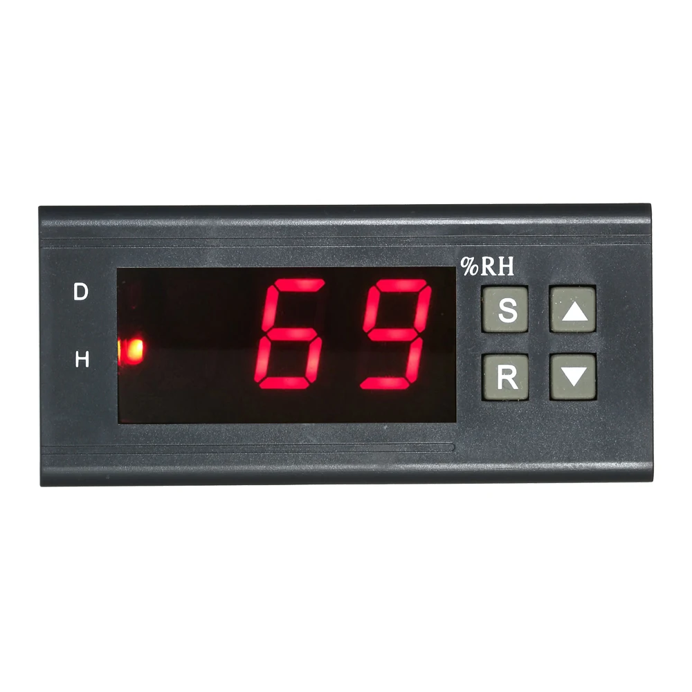 

KKMOON 10A 220V Mini Digital Air Humidity Control Controller Measuring Range 1% ~ 99% with Sensor Wide Used Humidity Measurer