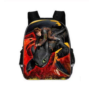 

11-16inch Kids Backpack How to Train Your Dragon Children School Bags For Boys Orthopedic Child Boy BookBag Knapsack Mochila