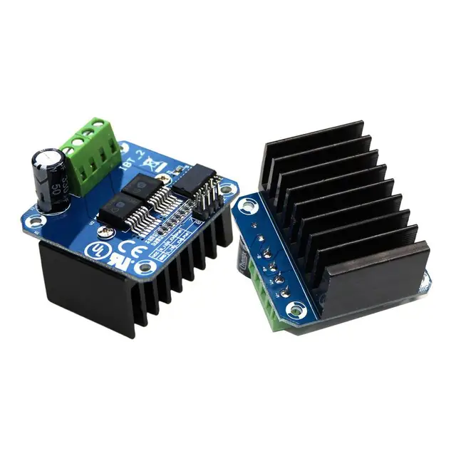 thumbnail image 2 of 10-Pack L298N Dual H-Bridge Stepper Motor Driver Boards For Arduino & DIY Projects 2 of 12