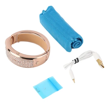 

New Fashion Multi-functional Smart Jewelry Bracelet Call 18K Gold Plating Sleep Monitor Drop Shipping Wholesale