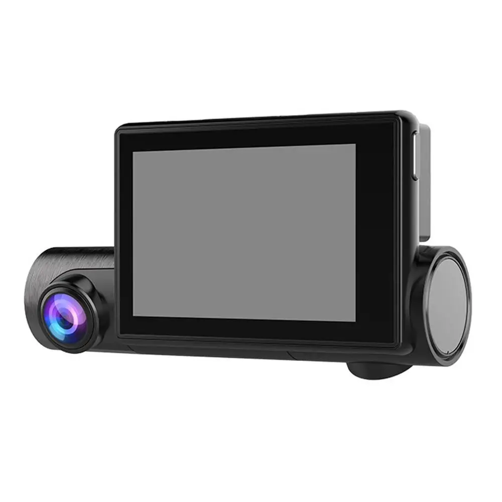 

3 Inch Oled Touch Screen Dual Integrated 1080P+1080P Wifi Gps Driving Recorder Gps Tracking Dual Screen Display