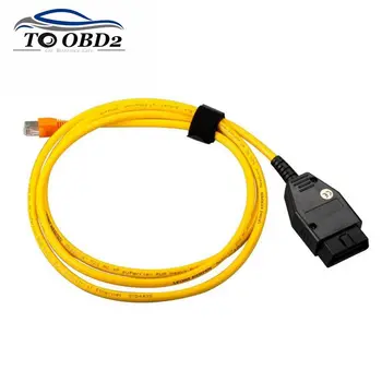

ENET ESYS 3.23.4 V50.3 Data Cable 16pin For BMW ENET Ethernet to OBD Interface E-SYS ICOM Coding for F-serie Diagnostic Cable