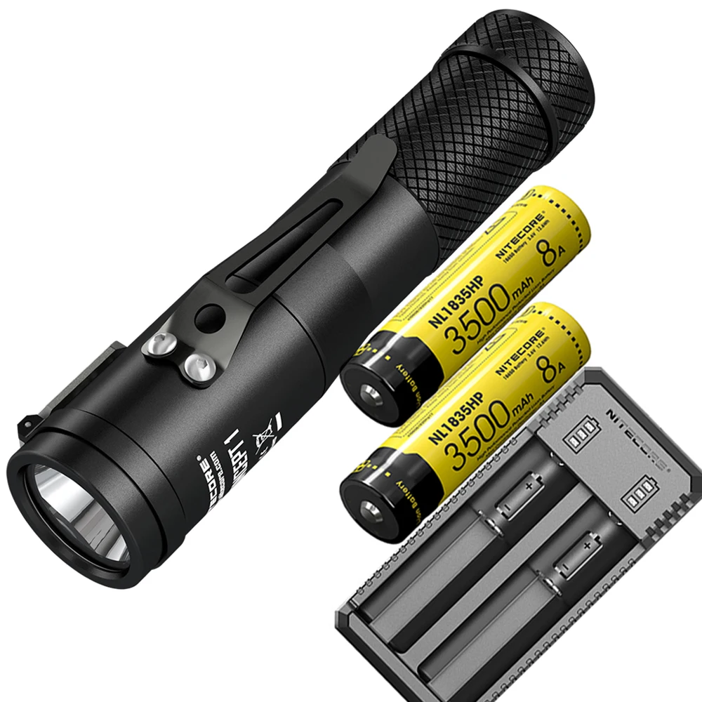 Тактический фонарик NITECORE C1 Concept 1 XHP35 HD E2 светодиодный макс. луч 1800 люмен