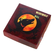 Взрывная карточная игра Weerwolf игра Met Engels Regels Voor Familie Plezier настольные игры