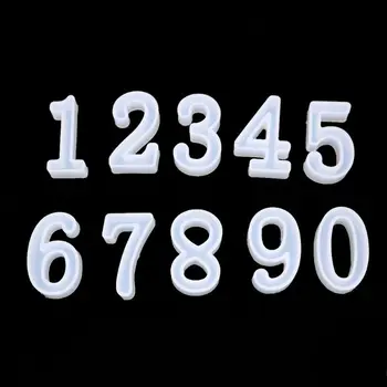 

Number Alphabet Jewelry Casting Mold Reversed Letter Jewelry Making Mold Craft Reusable Mpld