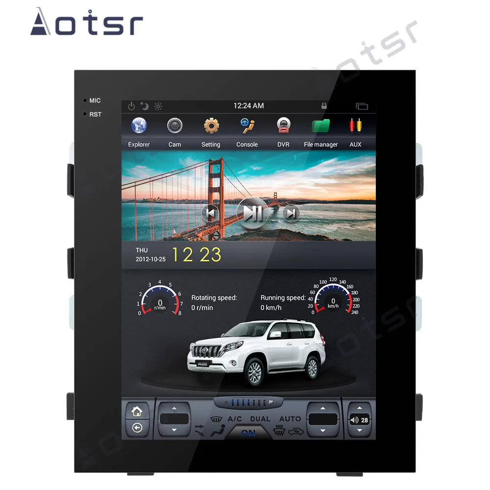 Android 9.0 4g+64g Carplay Tesla Car Gps Navi Multimedia For Porsche