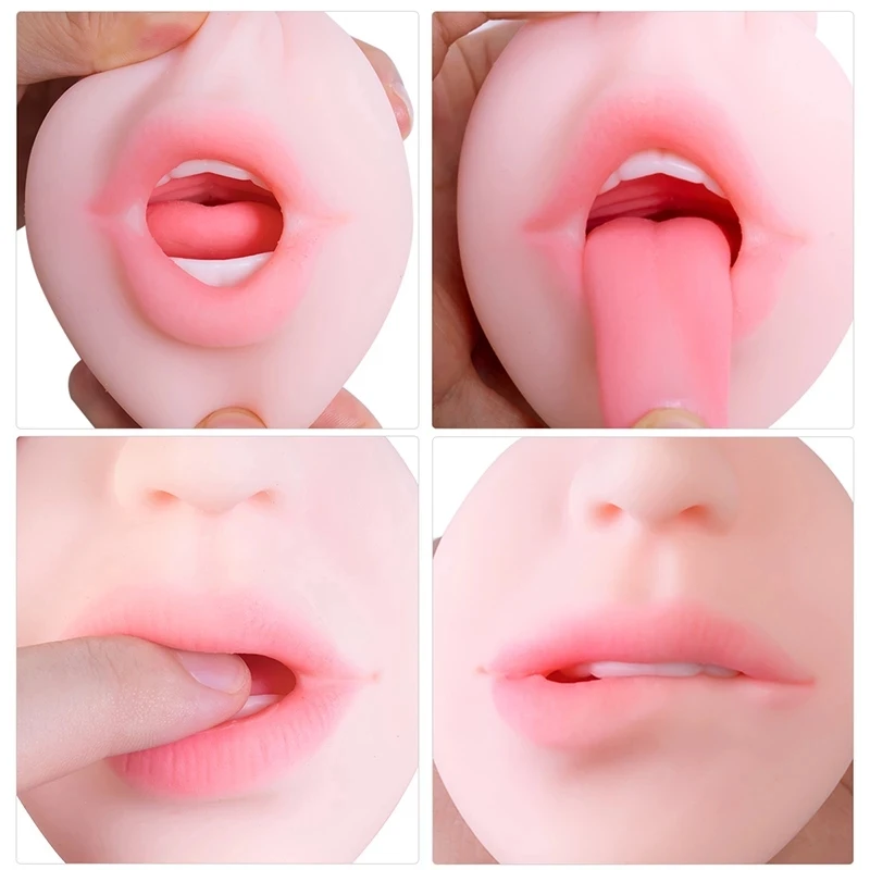 

Male Masturbator Real Deep Throat Vaginal Anal Oral Sex 3 IN 1 Masturbation Cup Blowjob Pocket Pussy Sex Toys for Men