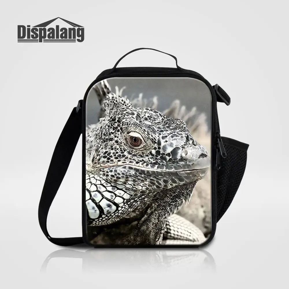 Lunch Bag07 Модная сумка-мессенджер для еды для мальчиков, Термосумки для обеда с объемным животным принтом, переносная сумка-холодильник для пикника, для женщин и мужчин, маленькая сумка Termica - Цвет: Lunch Bag07