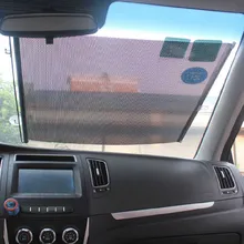 Автомобильный солнцезащитный козырек, занавеска на заднее боковое окно, переднее/заднее лобовое стекло, Солнцезащитный чехол с присоской, универсальные автомобильные аксессуары