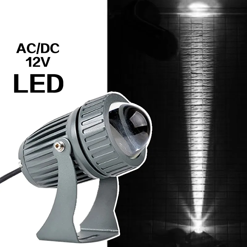 12V 18W 24W Outdoor LED Spotlights Gardon Landscape Hotel Home Lighting Warm Cold white Wall light IP67 Waterproof 5