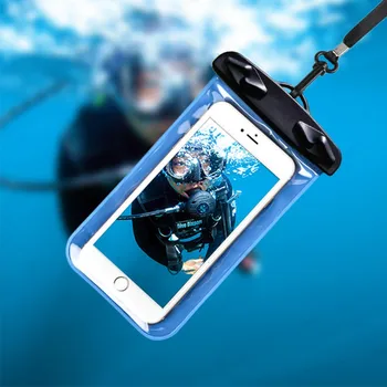 

Waterproof Multi-style Valve Type Mini Swimming Bag For Smartphone Touch Screen Bag Phone Care Phone Container