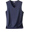 Men Winter Thermal Underwear Tops Body Sleeveless Vest Invisible Thermo Warmer ► Photo 2/6