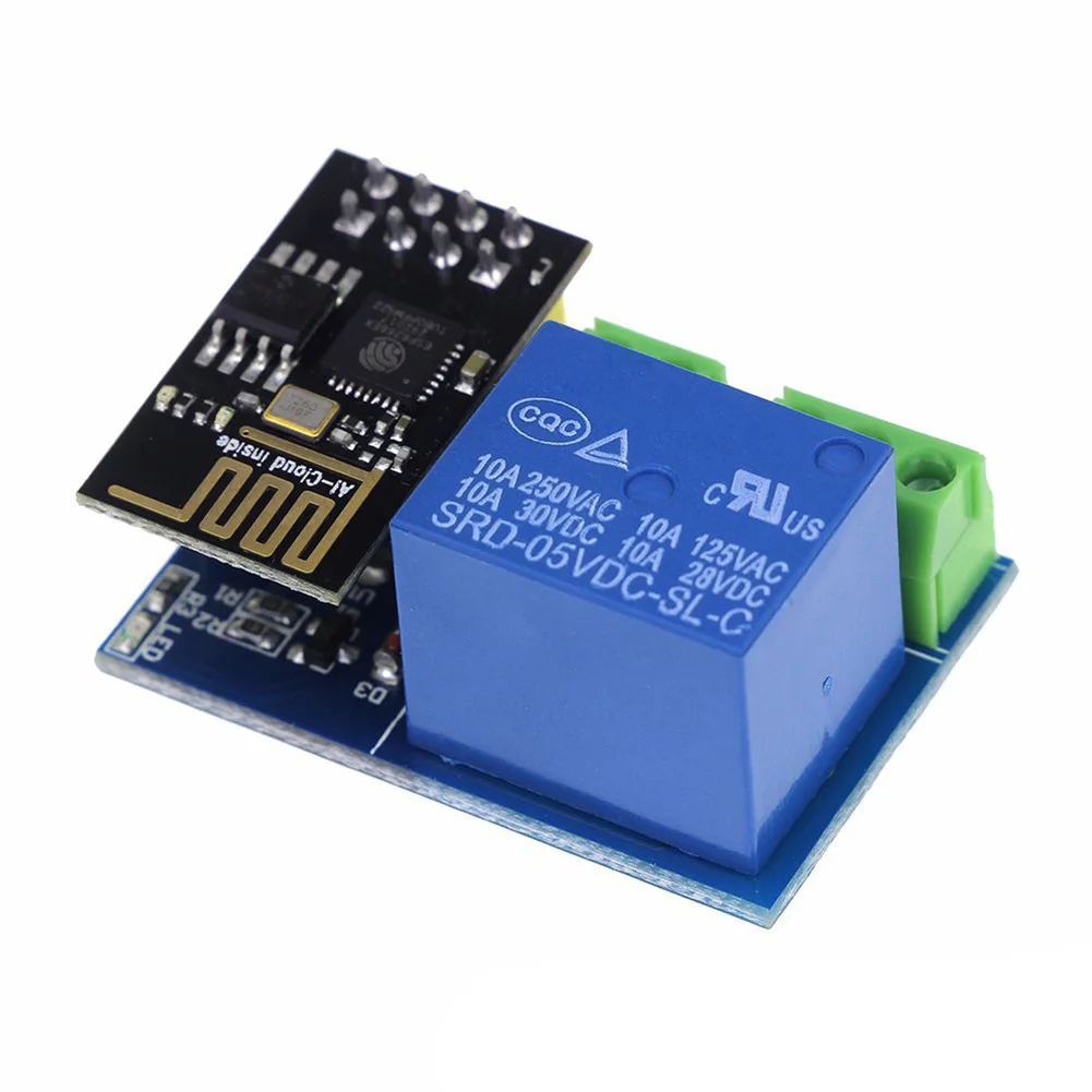 

ESP8266 ESP-01S Relay Module Wifi Smart Socket for DIY Smart Switch JHP-Best