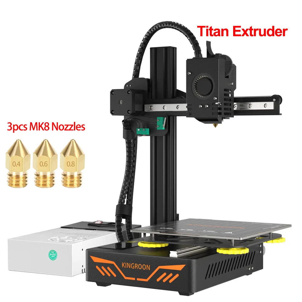 KP3S FDM 3D Printer Kit Printer 3D High Precision Touch Screen Portable Printer kit Printing PLA ABS180x180x180mm best 3d printer for beginners 3D Printers