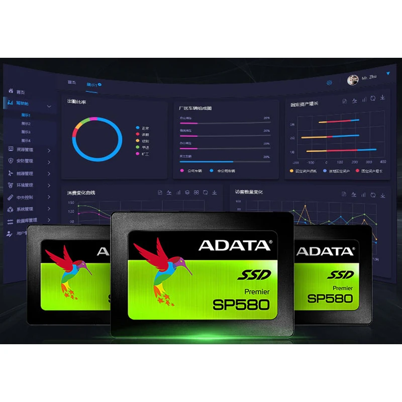 SSD накопитель ADATA SP580 120/240/480/960 Гб|Внутренние твердотельные накопители| |