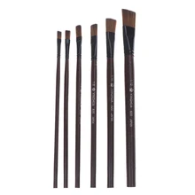 6 шт./компл. кисти художника масло Краски щетка Краски ing кисть для акварели акриловая кисть для масляных красок ручка товары для рукоделия