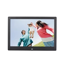 12" LEDs Digital Photo Frame Album Display Image MP4 Video MP3 Audio Clock Calendar Touch Key Support Auto Play Multi Languages