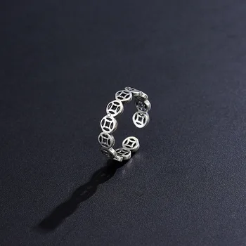 

Personality Chain Ring Men's Tail Ring Accessories Domineering Index Men's Singles Rings Little Fingers Hip Hop Jewelry