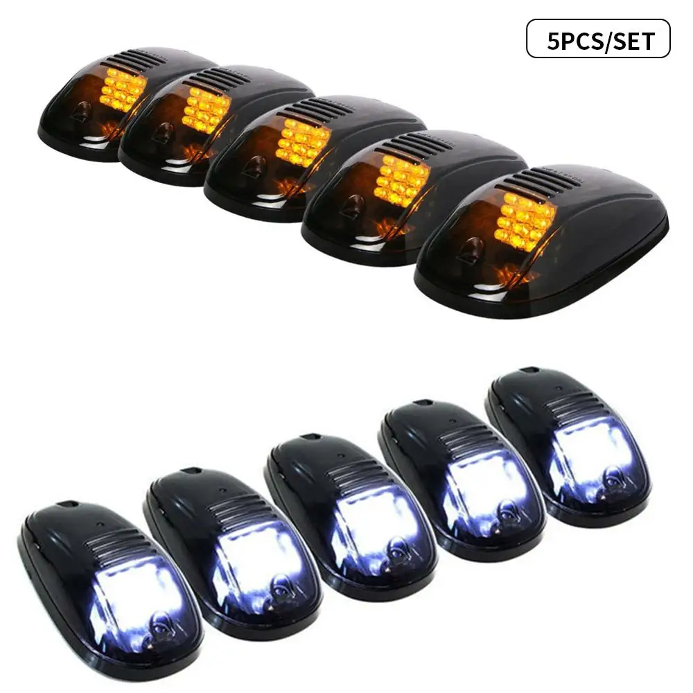 5 шт. светодиодный верхней части крыши кабины маркер бег Габаритные огни для Ford Dodg