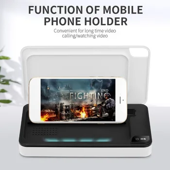 

Phone UV Light Sterilizer Box Jewelry Phones Cleaner Personal Sanitizer Disinfection Cabinet With Aromatherapy Esterilizador