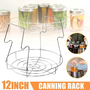

Can Storage Rack Stainless Steel Canning Jar Lifter with Grip Handle Can Lifter Tongs Jar Clip Storage Kitchen Organizer Tools