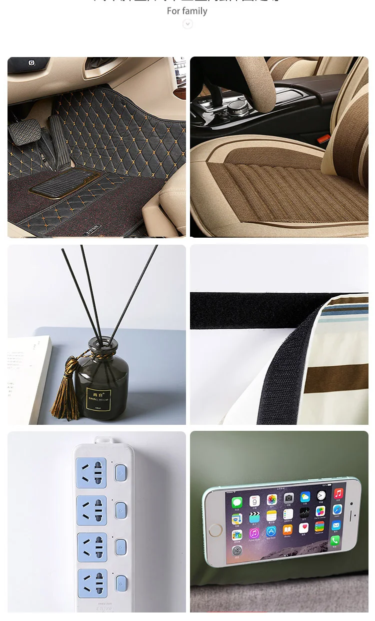 Double sided Velcro Velcro strong screen adhesive tape fastener mother paste self adhesive Curtain tape