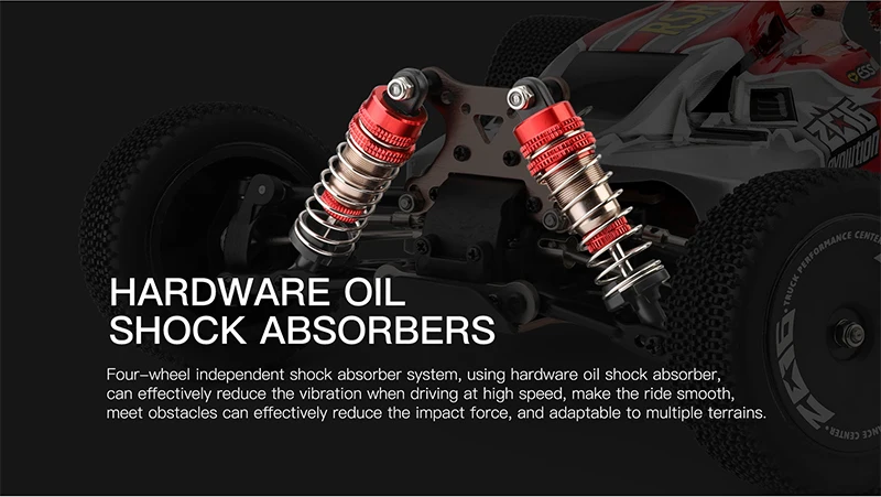 Wltoys XK 144001 1:14 RC автомобиль RC гоночный автомобиль 60 км/ч высокая скорость 2,4 ГГц RC багги 4WD Электрический внедорожный Дрифт Abosber автомобиль красный/зеленый