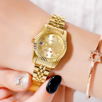 

ARLANCH Fashion Ladies Watch Stainless Steel Waterproof Ms Quartz Watch Women Luxury Classic Elegant Clock Relogio Feminino