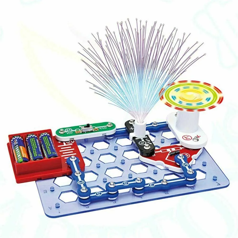 

Educational Snap Circuits Electronic Discovery Blocks Kit Science Toy Kid DIY