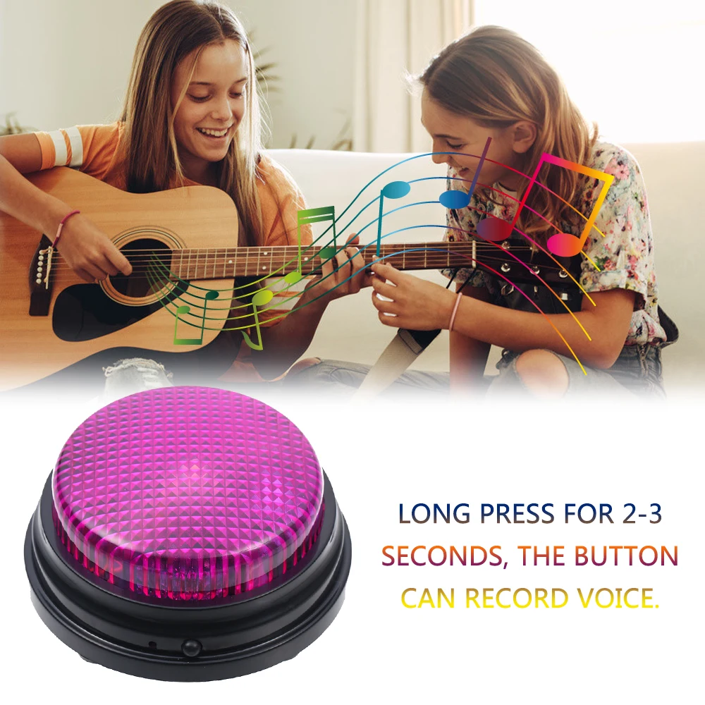 Для записи беседы кнопка голоса звуковая с высокой яркостью