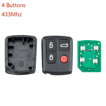 

Car Smart Remote Key 4 Buttons Fit for Ford Territory SX XR6 XR8 Falcon BA BF 43Hz
