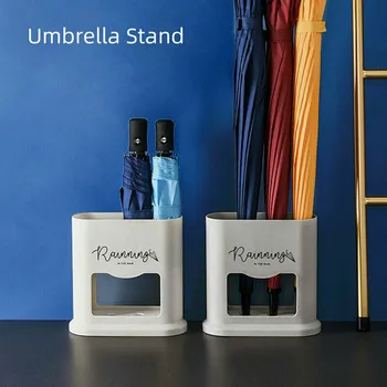 

Umbrella Drain Rack Home Office Rain Free Stand Holder Mount Walking Stick Storage Bracket Organizer