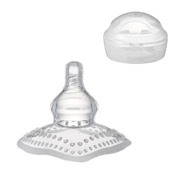 

Silicone Nipple Protectors Breast Milk Feeding Mothers Nipple Shields Protection Cover Breastfeeding Milk Extractor