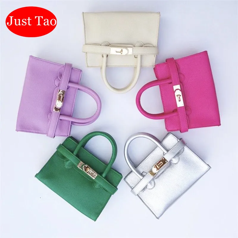 

Just Tao! Fashion handbags for little baby girls Kids mini bb totes Childrens fashion brand purse Girls Mini coin wallets JT002