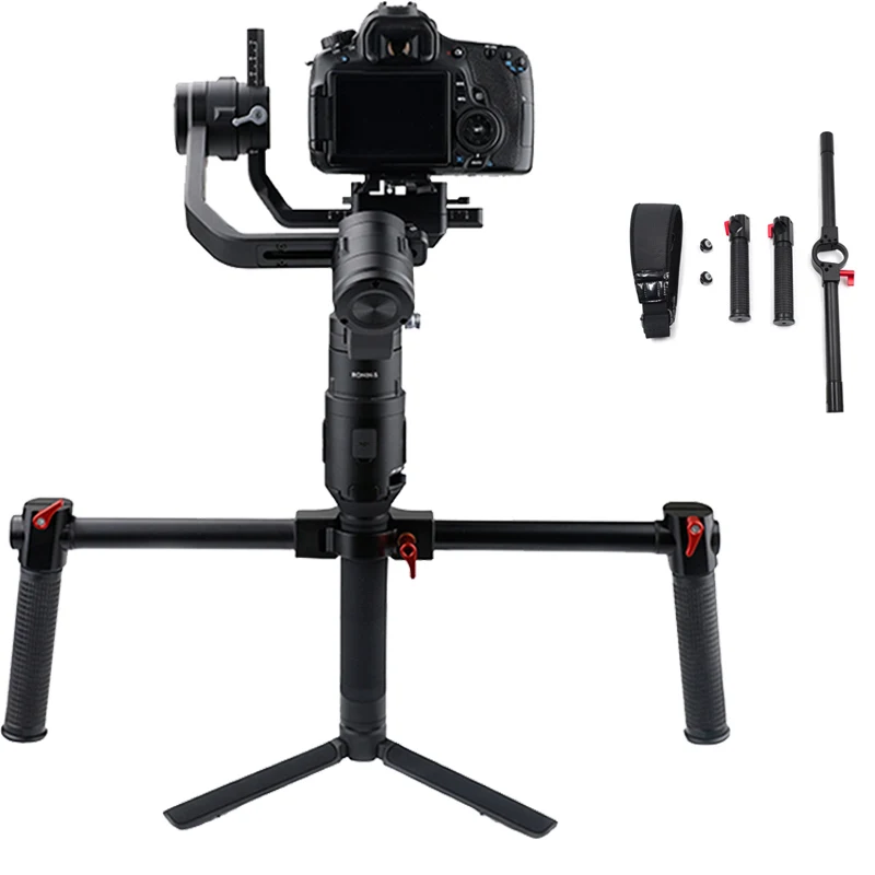 Алюминиевый сплав двойной ручной захват для DJI Ronin SC Gimbal стабилизатор аксессуары Расширенный кронштейн рукоятки