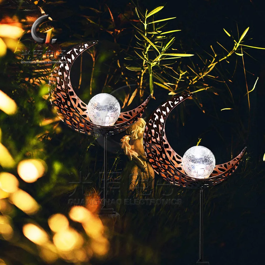 

Cross Border Electricity Supplier Hot Selling Christmas Iron Art Solar Flame Light LED Lawn Light Outdoor Landscape Courtyard Gr