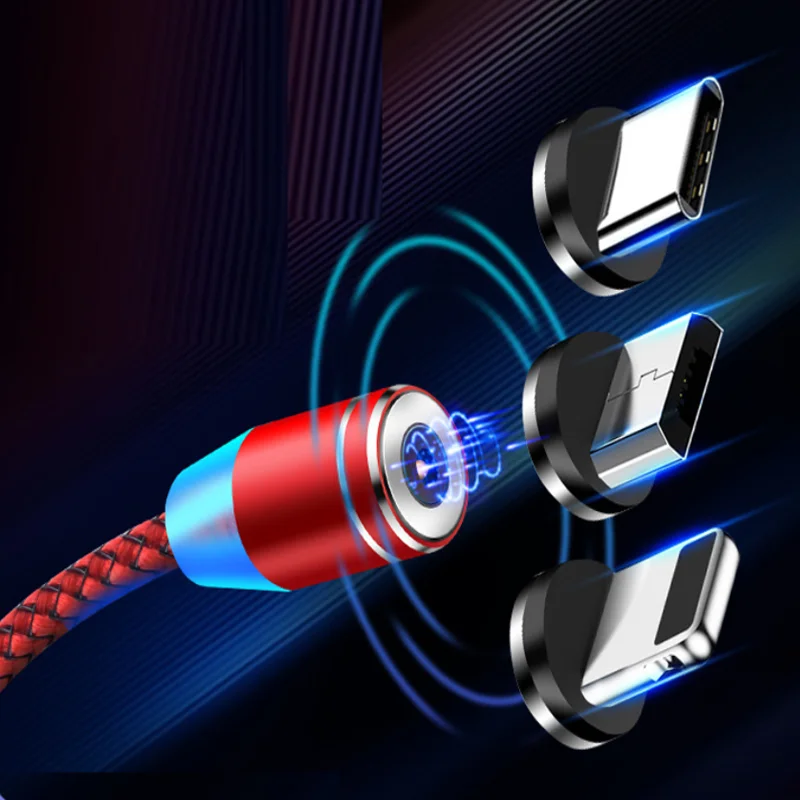Magnetic USB Fast Charging Data Cable For iPhone Honor 10i 20i 20 9X 8X 8A 8C 8S Y5 Y6 Prime Y7 2019 2018 Micro Type C | Мобильные