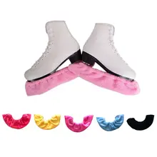 Хит 2 шт фигурные коньки рамка Защитный Чехол Бархатный мягкий нож для колки льда лезвие покрытие хоккейные коньки водопоглощающая Антикоррозийная защита