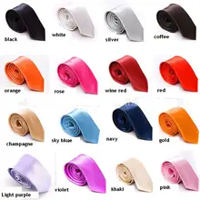 Галстук тонкий черный узкий галстук Повседневный стрела Тощий красный для мужчин 5 см Мужские аксессуары простота для вечерние строгие Галстуки Мода