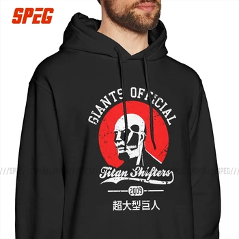 

Men Sweatshirt Attack On Titan Shingeki No Kyojin Giants 100% Cotton Printed Humor Hoodies Hooded Tops