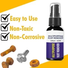 

Hot Sale Rust Removal Spray Easy to Apply Rust Stain Remover Car Surface Cleaning Tool Metal Polish Household Cleaning Chemicals