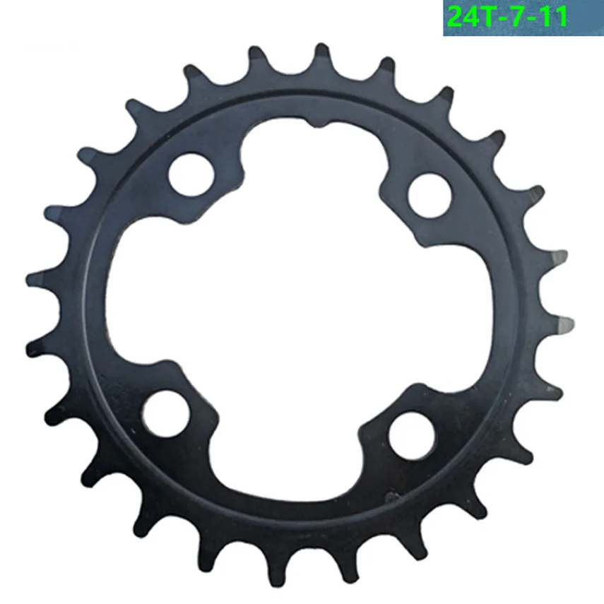MIXIM MTB велосипед 24 т цепь колеса ремонт диск Звездочка для Shimano двойной диск Звездочка Raod велосипед 10/11 скорость