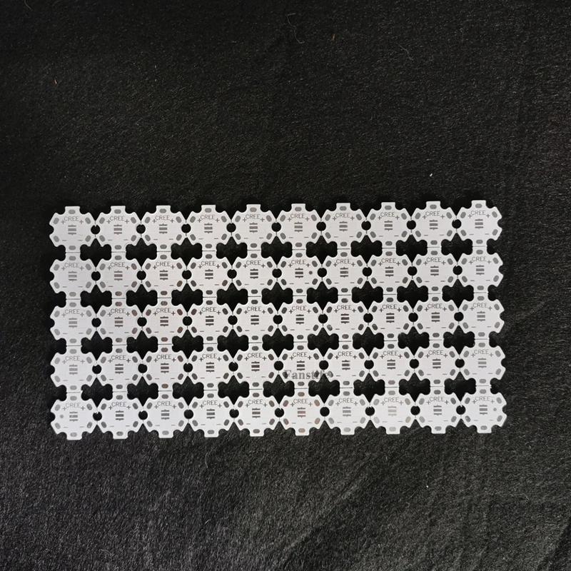 20mm 3535 Hexagonal Aluminum Substrate Star PCB for XPE XPG 3W 5W High Power Led Lamp Board PCB