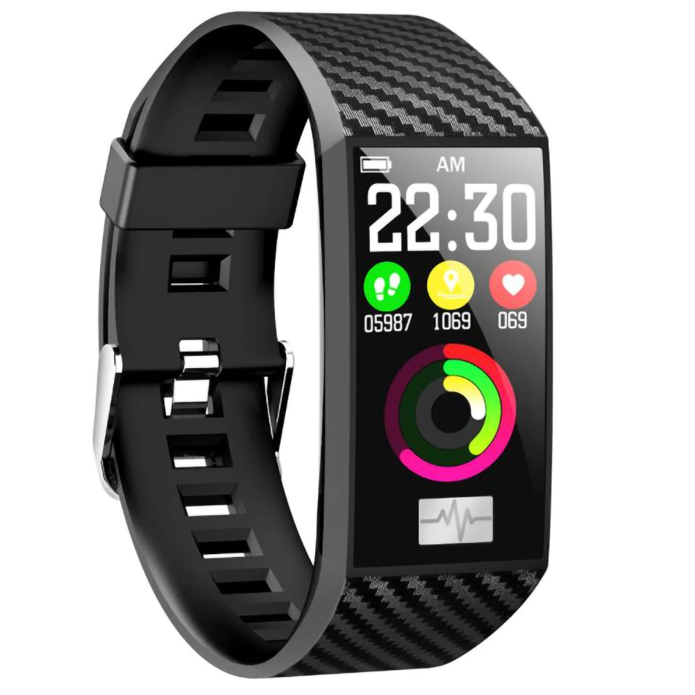 

DT58 1.14 large-screen Smart Bracelet BT4.0 Wristband IP68 Fitness Blood Pressure Heart Rate Call Message Reminder Smart Watch