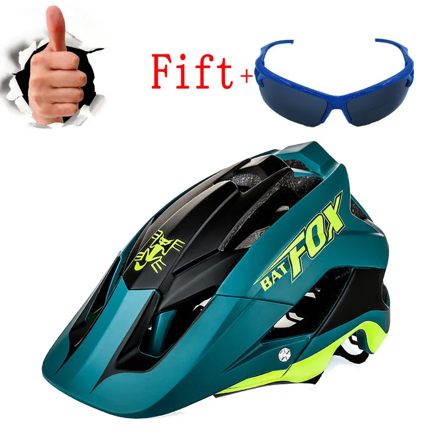 BATFOX Велоспорт Шлем шоссейный велосипед горный шлем mtb Сверхлегкий велосипедный